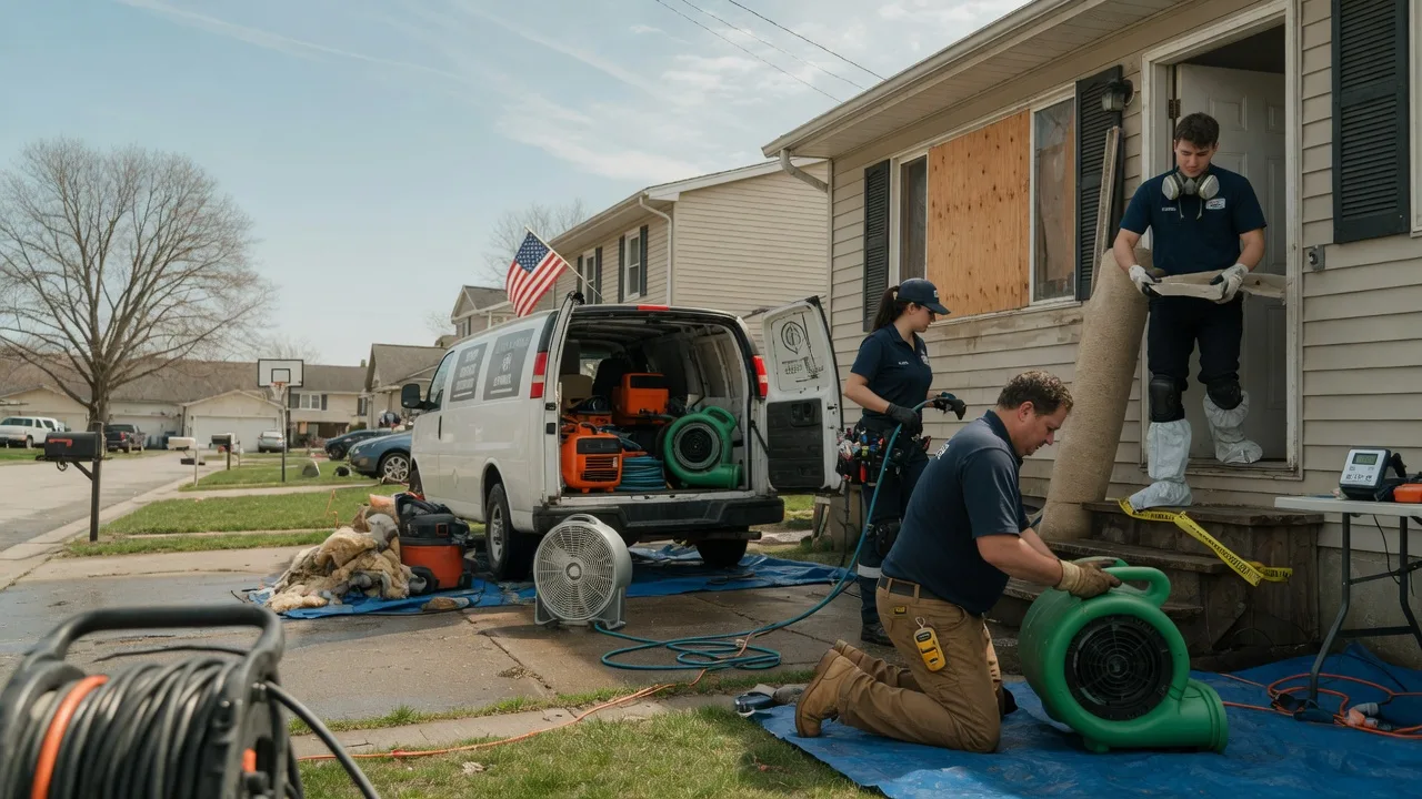 Water Damage Restoration in Moline, KS near me